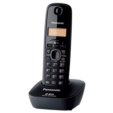 Panasonic 2.4GHz 高頻數位無線電話 經典黑, KX-TG3411