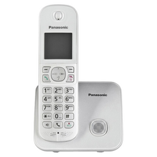 Panasonic DECT 節能數位無線電話 晨霧銀, KX-TG6811