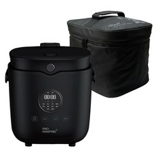 PRO KAMPING 領航家 多功能黑釜陶瓷電子鍋 1.6L 附收納袋, PK-EC4W2L