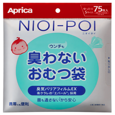 Aprica 愛普力卡 新型外出尿布處理袋 75張, 1個, 5.1L