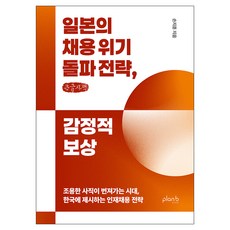 일본의 채용 위기 돌파 전략 감정적 보상, 플랜비디자인, 손지훈