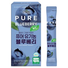 천호엔케어 퓨어 유기농 블루베리 착즙액, 20g, 14개