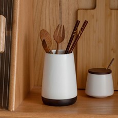 高級陶瓷瀝水餐具筒 SZT0027