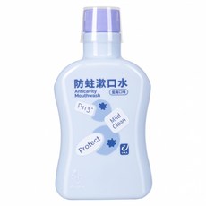 oh care 歐克威爾 兒童含氟漱口水 藍莓, 1瓶, 350ml