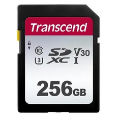 Transcend 創見 SDC300S SDXC 記憶卡 UHS-I U3 V30 TS256GSDC300S, 1個, 256GB