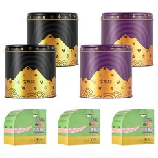 FushanKodo 富山香堂 加量升級 天然檀富貴守護香250片 7入組 紫金 2個 + 黑金 2個 + 補充包 3個, 檀香 + 沉香