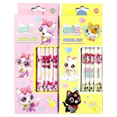 Feelbox WISHCAT 5支鉛筆 2B