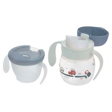 Richell 利其爾 TLI 四代 入口式直飲學習水杯組, 探險之旅, 1套, 270ml