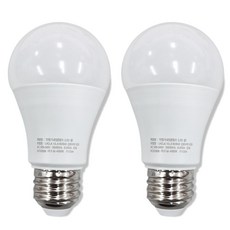 오스람 OM LED 벌브 전구 10.5W, 주백색, 2개