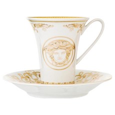 VERSACE 梅杜莎 Gala 咖啡杯 + 杯碟組
