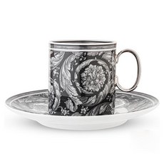 VERSACE 巴洛克迷霧 咖啡杯 + 杯碟組