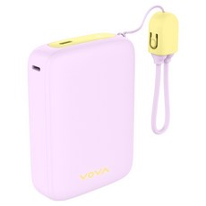 보바 그립 고속충전 보조배터리 22.5W 20000mAh, 퍼플, VA-123