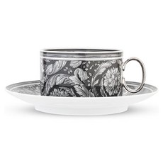 VERSACE 巴洛克迷霧茶杯 + 茶碟組