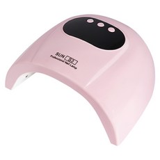 MASS 生活好物 USB 36W LED 迷你智能美甲燈 速乾光療機, 1個, 粉色
