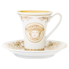 VERSACE 梅杜莎 Gala 濃縮咖啡杯 + 杯碟組