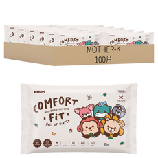 MOTHER-K COMFORT FIT 雲柔鎖水褲型紙尿布 體驗包, 100片, 中碼 (M)