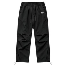 JEEP SPIRIT 男女通用 開衩 機能性 鬆緊帶長褲