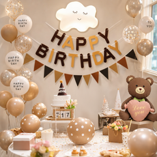 優妮妮生日派對氣球裝飾
