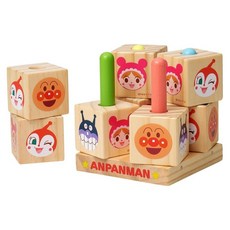 ANPANMAN 麵包超人 NEW轉轉配對積木方塊, 混和顏色, 1套