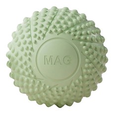 MAG 按摩筋膜球 瑜伽健身花生球, 草綠色, 1個