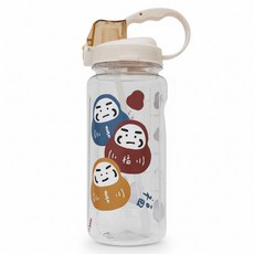 haha baby 大容量背帶透明水壺, 福神, 1個, 1.6L