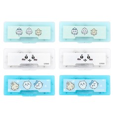 Feelbox 吉伊卡哇 三角尺 + 量角器 套組, 隨機出貨, 6個