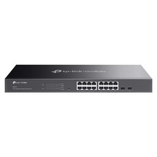 TP-Link Omada Gigabit 智慧型交換器 10/100/1000 Mbps 16埠 + SFP 2埠, 1個, TL-SG2218