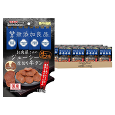 DoggyMan 多格漫 無添加 JUICY肉舖多汁厚切零食, 100g, 48個, 牛舌