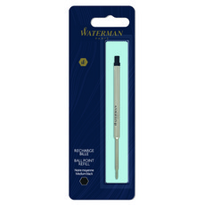 WATERMAN 威迪文 原子筆芯 泡殼包裝 M, 黑色, 1個