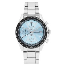 SEIKO 精工 男士 Spirit 計時碼錶金屬腕錶 SBTR029