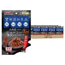 DoggyMan 多格漫 無添加JUICY肉舖多汁切塊牛排, 100g, 48個, 牛舌