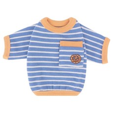 MONCHOUCHOU 寵物 Pocket Bites 短版上衣, Pretzel, 1個