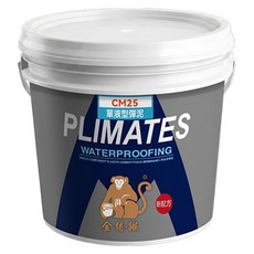 PLIMATES 金絲猴 單液型彈泥 CM25 3加侖, 1個