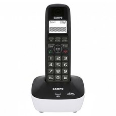 SAMPO 聲寶 雙子機數位無線電話 銀黑色, CT-B301DL