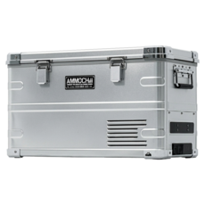 AMMOCHILL 雙槽雙溫控車載行動冰箱 35L, 霧銀色, 單一型號