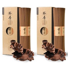 FushanKodo 富山香堂 會安臥香2入組 附香座 200g, 會安沉香