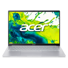 acer 宏碁 Swift Lite Acer Swift Lite WUXGA/IPS 16吋, Intel Core Ultra 5 115U, Intel Graphics, 16GB LPDDR5, 512GB SSD, Windows 11 Home, 銀色, SFL16-52M-54S8