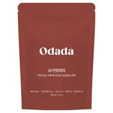 오다다 슈가컷피티, 3g, 24개입, 1개 3g, 24개입, 1개