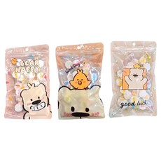 Bear Happy 便攜式壓縮零錢面紙 3款 x 10入組, 1套