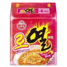 오뚜기 로열라면 120g, 4개