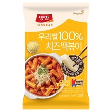 양반 우리쌀 치즈떡볶이, 1개, 332g