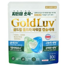 골드럽 울트라 파워겔 캡슐세제 오션프레쉬 향, 1개, 10개입