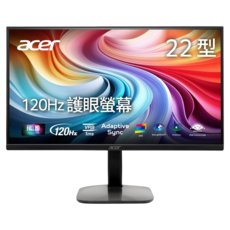 acer 宏碁 21.5" 護眼 顯示器 FHD 120Hz VA KA222Q J0