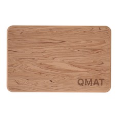 QMAT 瑜珈磚 70D 台灣製, 檜木紋, 1個