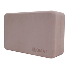 QMAT 瑜珈磚 50D 台灣製, 藕色, 1個