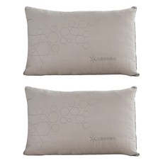 Galatea 葛拉蒂 台灣製造石墨烯高彈力枕, 灰色, 2件