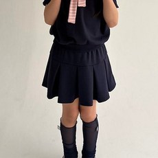 SAINT DOLL 兒童對褶裙