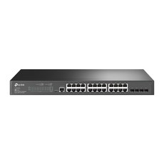 TP-Link 24埠 10/100/1000 Mbps RJ45 Gigabit L2 管理型交換器 含4埠SFP插槽, 1個, TL-SG3428
