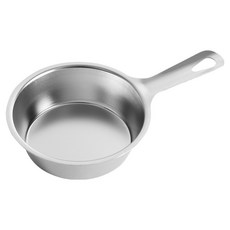 국산 스텐304 손잡이 플레이팅 앞접시, 실버, 1개