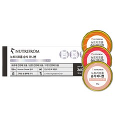 뉴트리프롬 고양이 믹스 습식 미니캔 30g 3종 x 4p 세트, 1세트 1세트